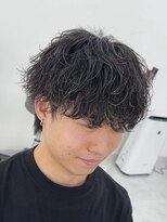 アビー ランシェル(ABEY LENCIEL) シャドウパーマ/長岡メンズパーマ/長岡メンズ美容室