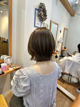 ヘアーリラクゼーション ティーノ(Hair relaxation tino) レイヤーボブ【蒲田】