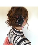 浴衣ヘアセット