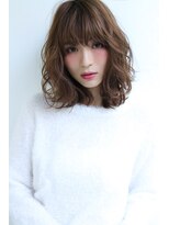 ラエティス(Laetus)&nbsp;【Laetus/大和西大寺】デジタルパーマx３Ｄホイルカラー ミディ