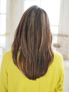 ヘアメイク ナル(hair make nalu) ミックスカールのルーズヘアースタイル