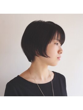 ツイギー 宮西店(TWiGGY) 黒髪で上品なショートのポイント