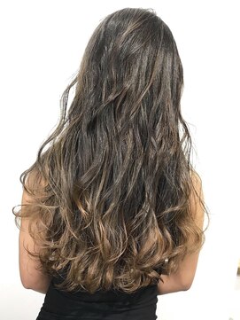 フォーク(FOLK) 恵比寿_外国人風バレイヤージュカラー ベージュ