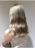 EIGHT溝の口】お客様スタイル_デザインカラー切りっぱなしボブ
