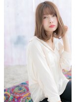 ミック 日暮里店(miq)&nbsp;大人ガーリー☆ショコラベージュストカールロングボブb