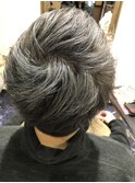 営業ビフォー&アフター シルバーカラー