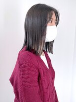 ゴーズゴードットビー 吉祥寺(go s go .b)&nbsp;髪質改善ストレート切りっぱなしロブ