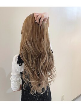 インプルーヴ アートスタイルヘアー(imProve Art style hair) 外国人風シールエクステ☆ハイライト×グラデーションヘアー♪