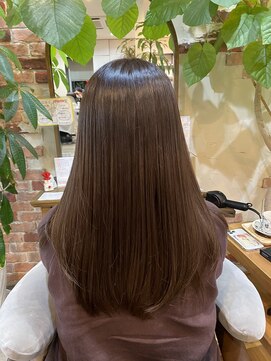 ヘア ナヴォーナ 千代ケ崎店(hair NAVONA) ツヤサラ髪質改善カラー