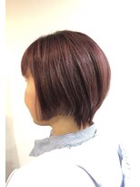 リゾーム 新小岩店(Rhizome) シースルーバングが可愛いおしゃれ女子ヘア