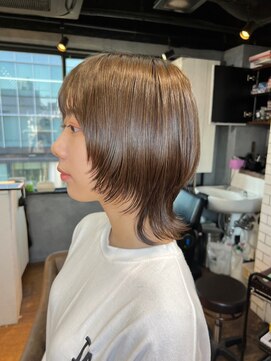 ヒョンミョン ライズバイレボ 柏西口店(hyon myon/RISEbyREVO) 大人ガーリー/モード/プリカール/S字ウェーブ[柏駅/韓国]