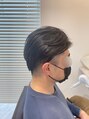 ヘアーデザイン シーベル(HAIR DESIGN SEA BELLE) トップをふんわり動きを付けたい時におすすめプチパーマです。
