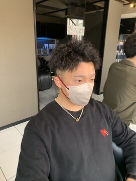 アイズ 海老名(AIZU) ツイストスパイラルパーマツイストパーマ波巻きパーマ