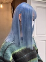 キラ 原宿(KILLA)&nbsp;★大人ガーリーチョコレートモード小顔プリカールブルーシルバー