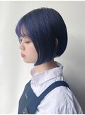 【morio原宿】前下がり ボブ 前髪あり