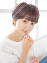 大人可愛い美髪小顔似合わせカット１９６
