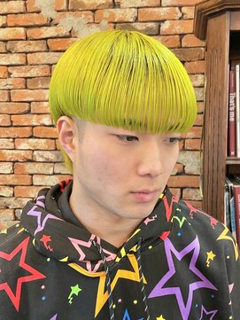 アンリ(Henri) [オカダケント]ライムイエローカラー