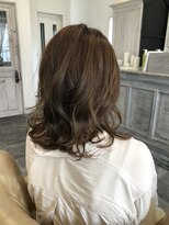 モワ 仙台(Mois)&nbsp;レイヤーロングベージュ/髪質改善似合わせカットイメチェン/仙台