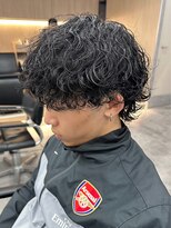 エルマーク 梅田(L-MARK)&nbsp;波巻きパーマスパイラルパーマツイストスパイラルパーマメンズ