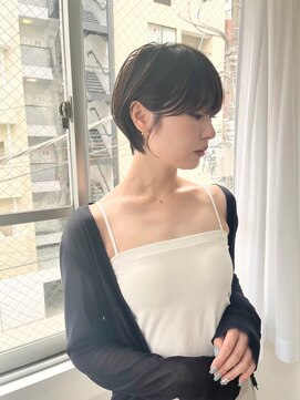 ロンドエニカ 大宮(Lond enika) 切りっぱなしボブエアリーロングピンクブラウン美髪のススメ