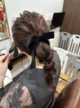 クリーク ボイス ヘアー 東原店(CLIQUE voice hair)&nbsp;暖色カラー& ヘアアレンジ♪