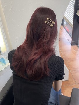 ジュイル シブヤ(JEWIL SHIBUYA) 【JEWIL 渋谷 櫻田】ブリーチなしの暖色カラー♪