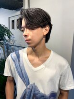 ノアソルテ 名古屋 栄(NOA solte.)&nbsp;NOA solte. メンズセンターパート/毛流れカルマパーマ/色気