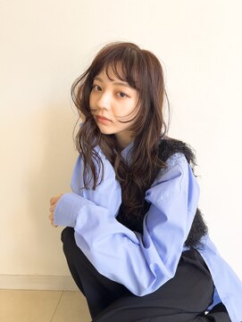 ヘアサロン セロ(Hair Salon SERO) 【セロ姫路】顔周りレイヤー_イルミナカラー_カリスマブラウン