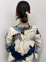 ソーソー(SoSo)&nbsp;《SoSo》浴衣着付け×カチモリヘア