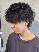 ニアウ 高崎店(Niau)&nbsp;シャドウパーマメンズパーマ韓国風パーマメンズカットウルフ高崎