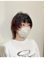 レア 渋谷(Le'a) エンドカラー × レッド