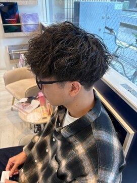 アンソル オブ リシェール(N'SOL of RICHAIR) ダークアッシュ/ニュアンスパーマ/韓国マッシュ/スペインカール