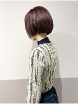 エレノア 新宿西口店(Eleanor)&nbsp;ミニボブ/チェリーレッド