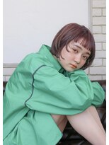 ヘアー アンド ビューティー リル(rille) 【村瀬浩司】マッシュボブ◎育てるハイライト◎