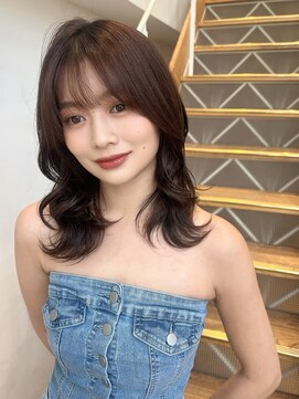 バイオレット 表参道店(Violet) 韓国くびれこなれミディココアブラウンTK4