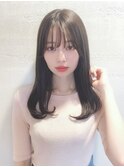 前髪カット　ワンカール　デジタルパーマ