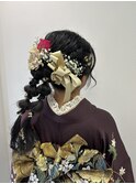 ツイン編み下ろし
