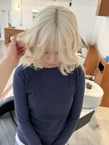 リヴ ウメダ(LIV umeda)&nbsp;ホワイトブロンド/ブリーチ/ダブルカラー【梅田】