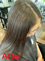 サロン ド ボーテ タカハシ 髪質改善縮毛矯正/仕上がりビフォーアフター