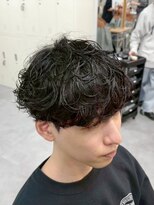 ツーダブル 大阪梅田(WW..)&nbsp;ツイストスパイラルパーマ波巻きスパイラル刈り上げマッシュ