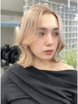 サンクプロジェクト(cinq PROJECT)&nbsp;ミルクティーベージュダブルカラーハイトーンカラーレイヤー韓国