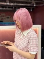 ダズリングディア(Dazzling Deer)&nbsp;ピンクベージュ/ピンクラベンダー/ペールピンク/ボブ/大人ボブ