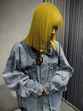 ネハス 名古屋栄店(nehus.) ブリーチ/クラゲヘアー/小顔に見せるヘア/ココアベージュ