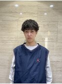 波巻きパーマ/大船/河崎祐矢