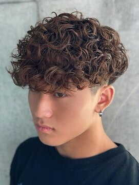 フィフス(fifth) ブラウンカラースペインカール外国人風パーマスパイラルパーマ