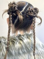 リリー シブヤ(Lilly shibuya)&nbsp;【Lilly渋谷】#カチモリ#ヘアセット#ヘアアレンジ#編み込み