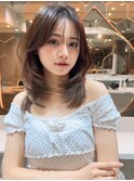 似合わせカット×大人ガーリー[ダークアッシュ/韓国]