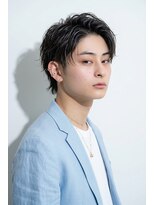 リベルテ グリット(Liberte Grit) 女子支持率No.1メンズパーマスパイラル×アップバングショート