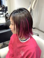シファー(～Cifer)&nbsp;【翔】ミディアムレイヤーくびれウルフカットアンブレラカラー