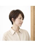 ミセスナチュラルショートレイヤー　20代 30代 40代 50代 60代